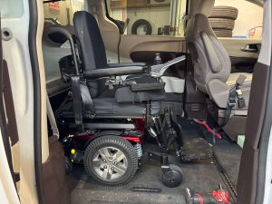 Wheelchair van preparations for summer travel